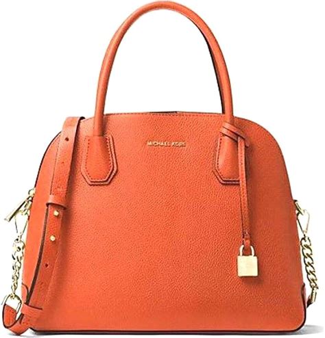 mercer large logo dome satchel michael kors|michael michael kors mercer large dome satchel .